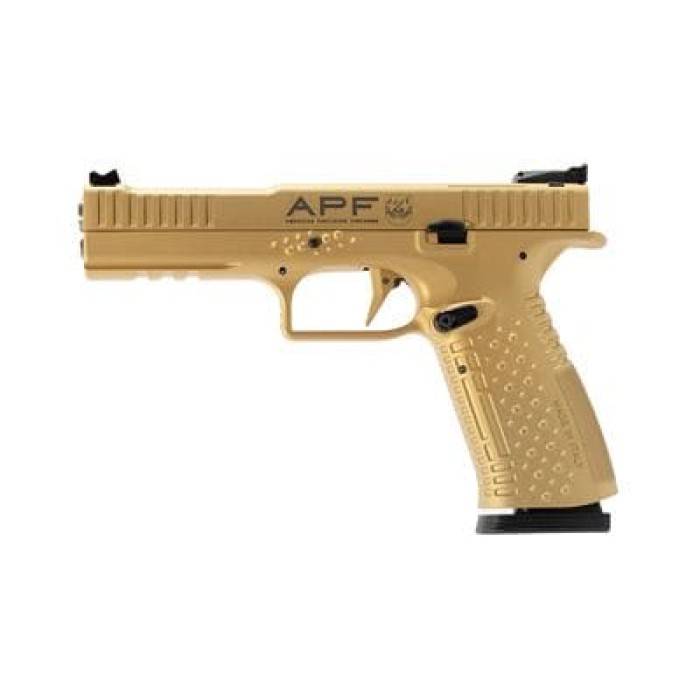 Ampf Strike One Ergl 9Mm 5" 17Rd Gld AFS1E-9-GD-17-OR