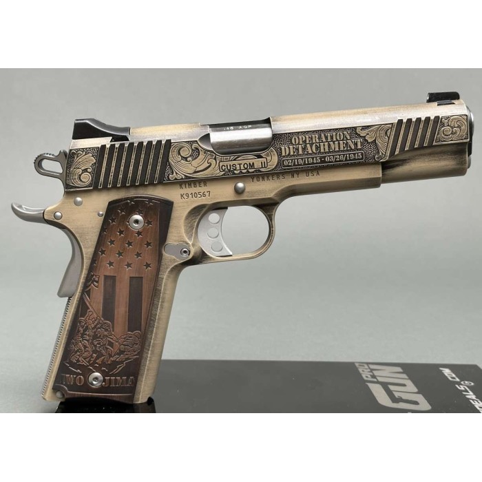 Kimber Custom II .45 ACP 5.25" 7rd Iwo Jima 1911 - 3200301-IWO