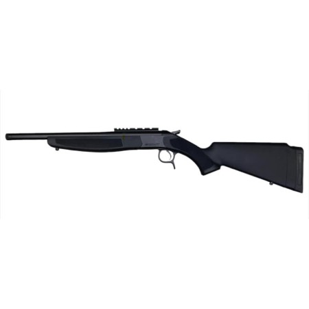 CVA CR4802 Scout 300 Blackout Blued Action and Threaded Barrel 16.5” 5/8-24 Durasight Rail Base (Shooters Choice Exclusive)