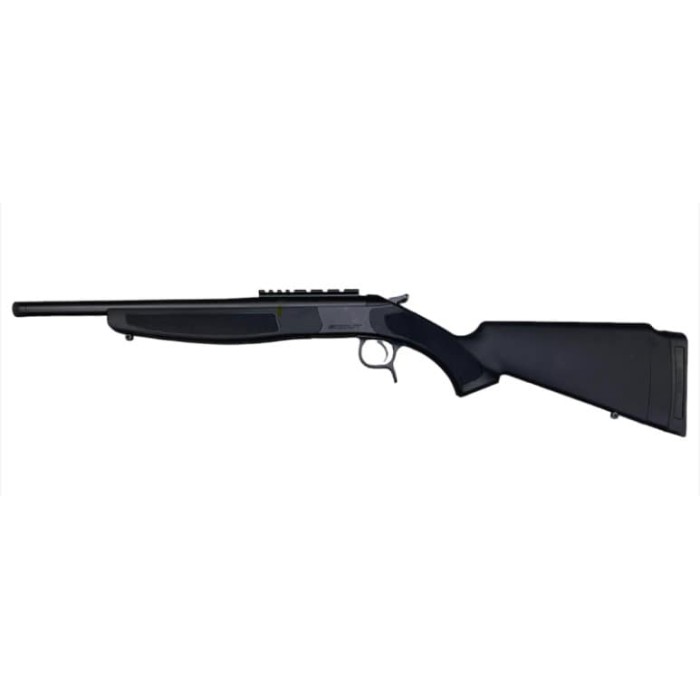 CVA CR4802 Scout 300 Blackout Blued Action and Threaded Barrel 16.5” 5/8-24 Durasight Rail Base (Shooters Choice Exclusive)