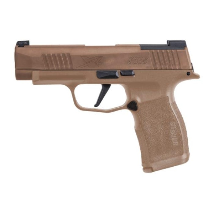 SIG SAUER P365 XL NRA 9MM 3.7" BARREL 15-ROUNDS COYOTE TAN