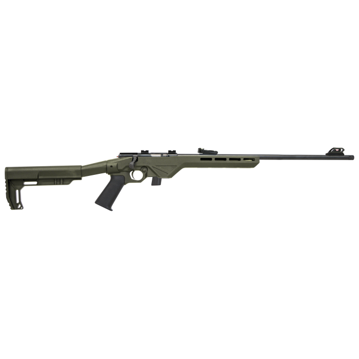 Citadel TRAKR .22LR Bolt Action Rifle, OD Green - CIT22LRBLTODG