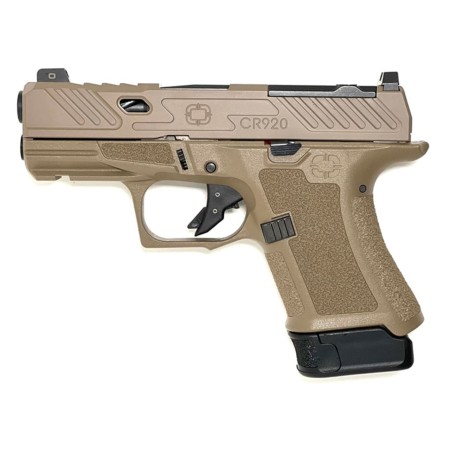 Shadow Systems SS-4024 CR920 Elite FDE Limited Edition Optic Cut Black Barrel 9mm 1x10rd 2x13rd