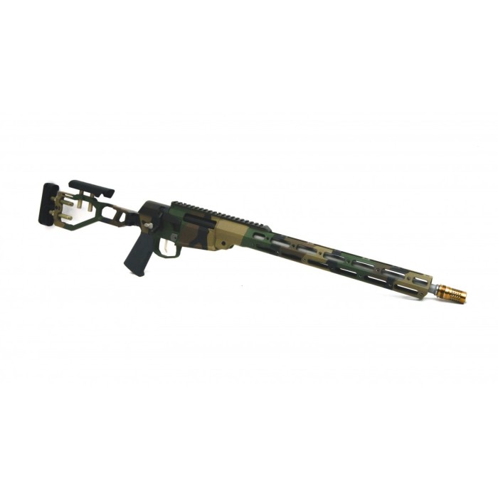 Q LLC The Fix 308 Winchester 16" 10rd Woodland Camo M81