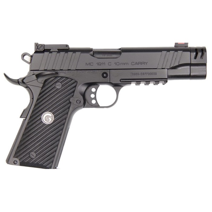 Girsan MC1911 Commander 10MM, 4.4" barrel, 9+1 rnd, Compensator - Composite Grips, Blue/Black [MPN: 390617]