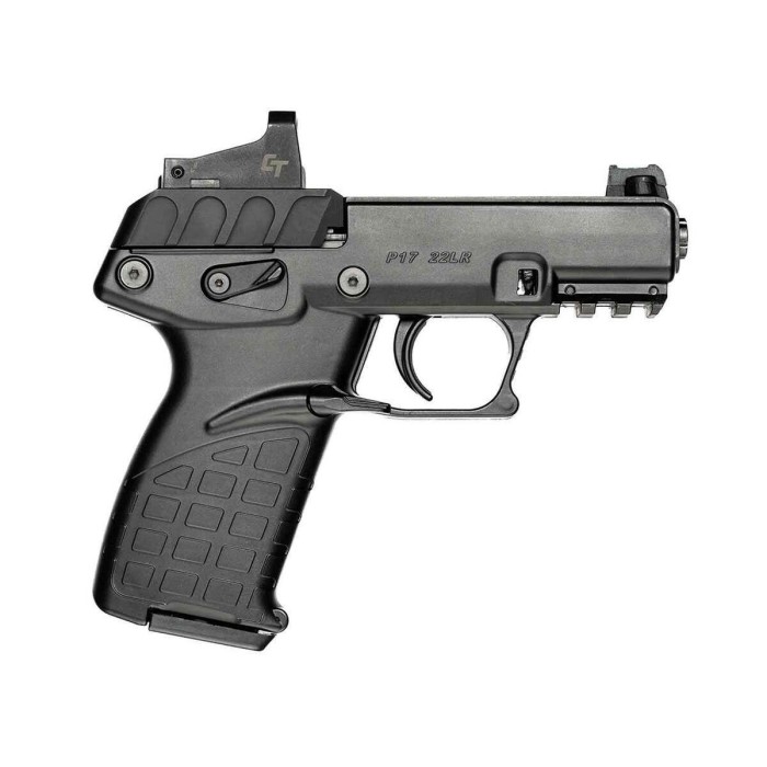 KEL-TEC P17 22LR BLK 16RD CT RED DOT PISTOL