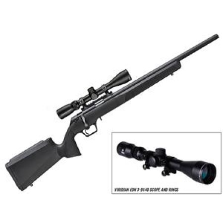 Springfield Model 2020 Target 20" 10rd .22LR Rifle w/ Viridian Scope & Rings - BART92022B-23VE