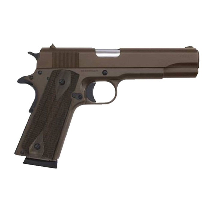 SDS Imports 1911A1 .45 ACP 5" 8rd, Patriot Brown - 1911A1PATRIOT