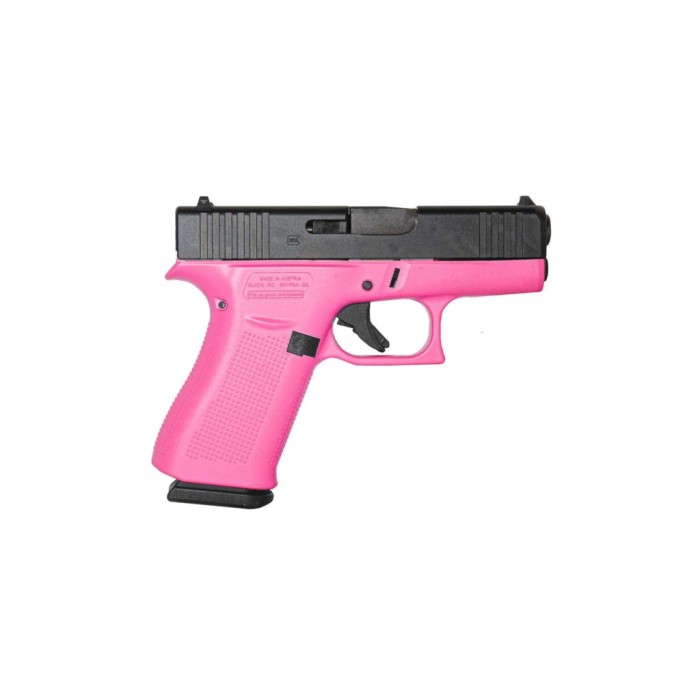 Glock 43X G43x Hga 9Mm 3.6 IN Bbl FS 5Lb Black 2 1... GLOGUX4350201PINK