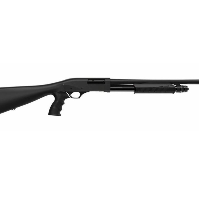 Retay GPS 12 Gauge 18" Pump Action Shotgun, Tactical Black - Durable and Reliable - GPSTACPG18