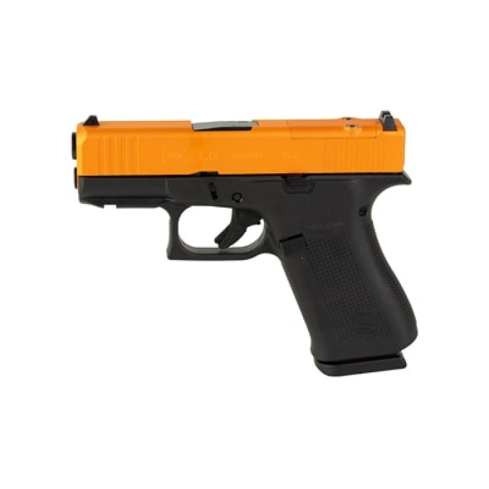 GLOCK 43X 9MM 10 MOS FS GLD SLD/BLK