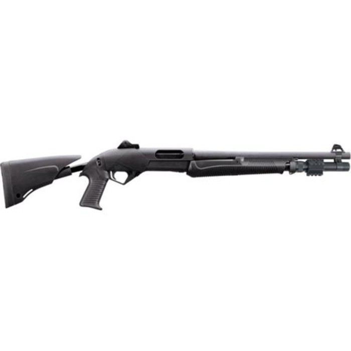 Benelli SuperNova LEO 12 Ga Pump Shotgun, 18" Barrel Tele-Stock