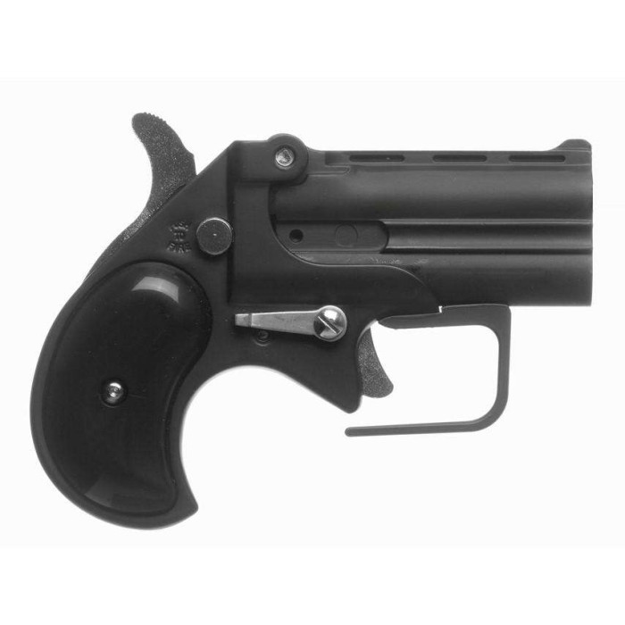 Old West Firearms Derringer Short Bore Handgun 9Mm Luger 2Rd Capacity 2.75" Barrel Black With Guardian Package SBG9BB