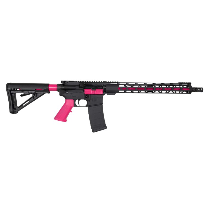 Diamondback DB15 AR-15 Rifle 5.56x45mm NATO 16" 30+1 Distributor Exclusive Black/Pink