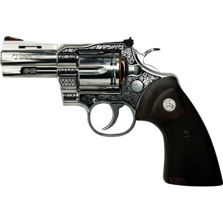 Colt Firearms Python Filligree Stainless / Walnut .357 Mag 3