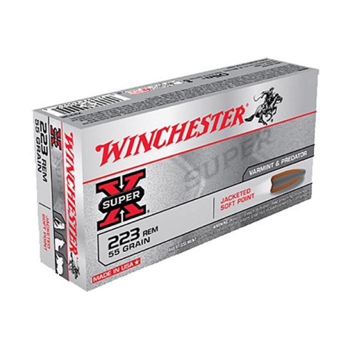 Win Ammo Super-x .223 Rem. - 55gr. Jsp 20-pack