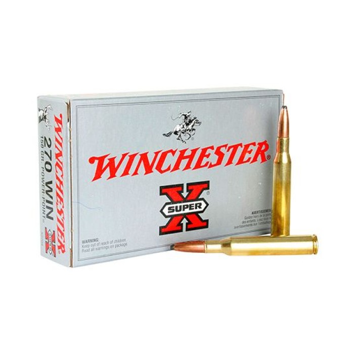 Winchester 270 150gr Power Point Super-X Ammunition 20rds - X2704