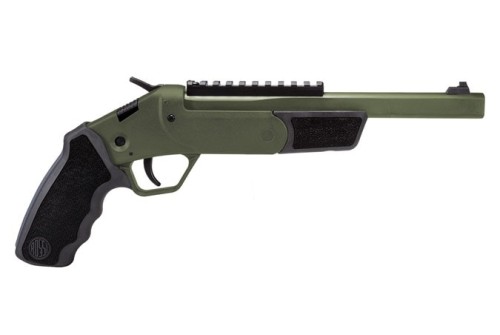 Rossi Brawler 410/45LC 9" Single Shot Pistol, OD Green - SSPB9-T