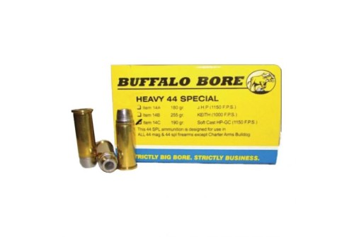 Buffalo Bore Heavy 44 Spl 190 grain Soft Cast Hollow Point Pistol and Handgun Ammo, 20/Box - 14C20