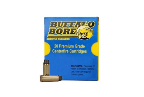 Buffalo Bore 454 Casull 360 grain LBT - Lead Wide Nose Pistol and Handgun Ammo, 20/Box - 7C/20