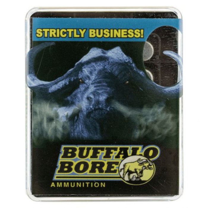 Buffalo Bore Colt New Police 32 S&W Long 100 grain Hard Cast Wadcutter Pistol and Handgun Ammo, 20/Box - 10B/20