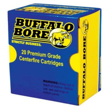 Buffalo Bore 357 Mag 125 grain Jacketed Hollow Point Low Flash Short Barrel Low Recoil Pistol and Handgun Ammo, 20/Box - 19G/20