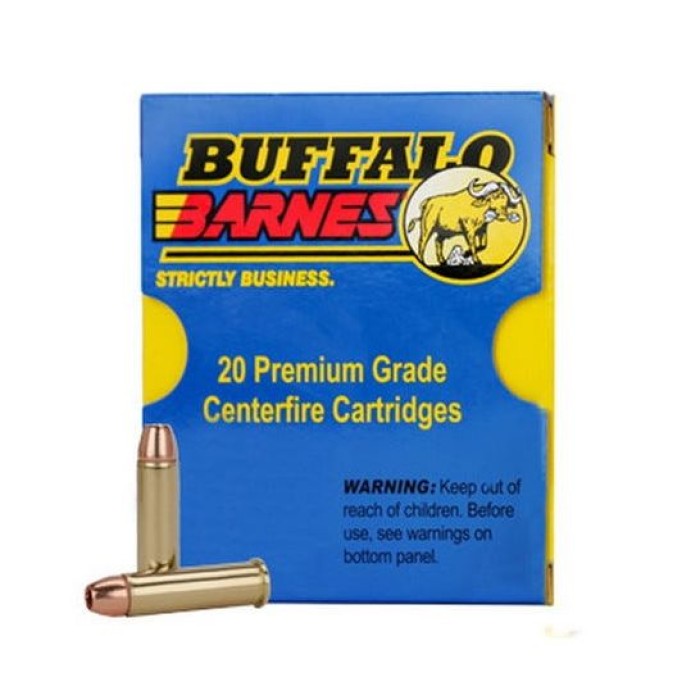 Buffalo Bore 38 Special +P 110 grain Barnes TAC-XP Lead-Free Short Barrel Low Flash Handgun Ammo, 20/Box - 20F/20