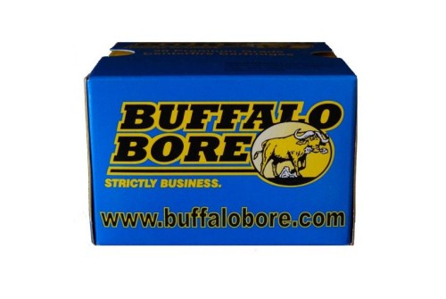 Buffalo Bore 9mm Luger +P 115 grain Jacketed Hollow Point Pistol and Handgun Ammo, 20/Box - 24D/20