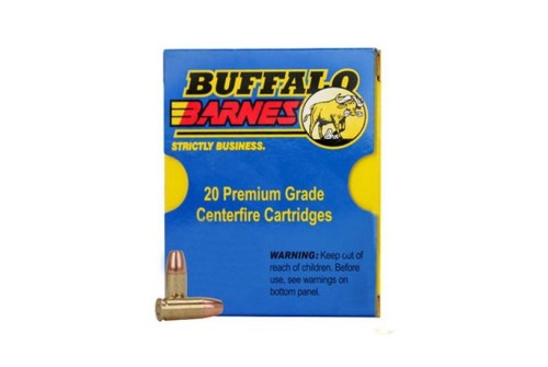 Buffalo Bore 9mm Luger +P 95 grain Barnes TAC-XP Lead-Free Low Flash Handgun Ammo, 20/Box - 24G/20