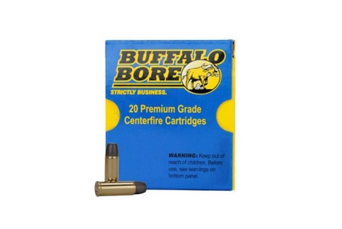 Buffalo Bore 38 Super +P 124 grain Jacketed Hollow Point Pistol and Handgun Ammo, 20/Box - 33B/20