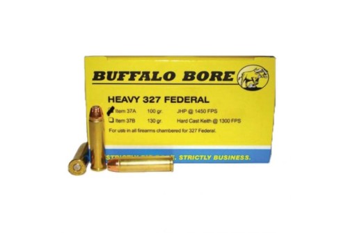 Buffalo Bore Heavy 327 Fed Mag 100 grain Jacketed Hollow Point Handgun Ammo, 20/Box - 37A/20