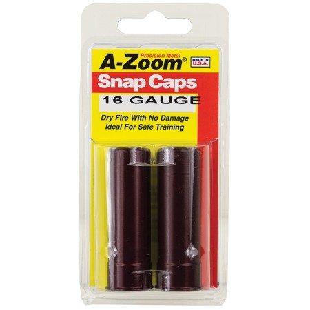 A-zoom Shotgun Snap Caps, Azoom 12212 Snap Caps 16 Ga          2