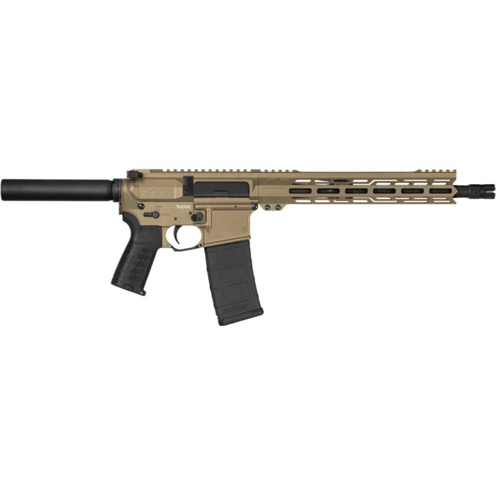 Cmmg Pistol Banshee Mk4.300Aac 12.5" 30Rd Pistol Tube Tan PE-30A8A6D-CT