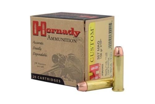 Hornady .357 Mag 158gr XTP Custom Pistol Ammunition 25rds - 90562