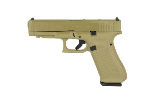 Glock 47 Gen5 MOS Coyote Tan 9mm 4.49