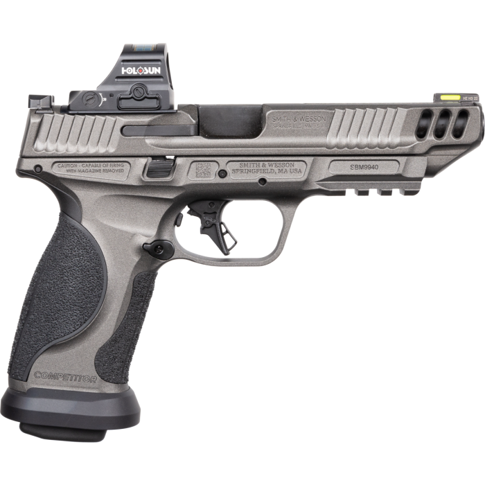 SW M&P9 COMPETITOR 9MM 5 HOLOSUN BUNDLE 17RD