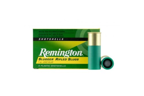 Remington Slugger 12ga 3" 1 oz. Rifled Slug, 5 Shells - S12MRS