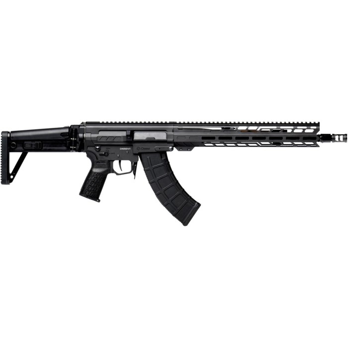 Cmmg Rifle Dissent Mk47 7.62x39mm 14.3" 30rd Folding Stock Black