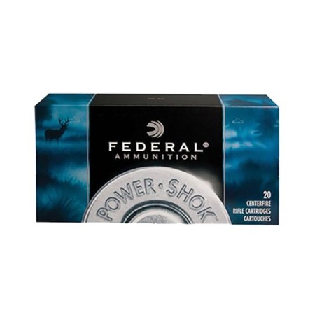 Federal 6.5x55 Swedish 140gr SP Moly Coat Power-Shok Ammunition 20rds - 6555B