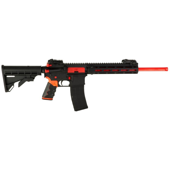 Tippmann Arms Company M4-22 Redline .22 Lr 16" 10rd Red/Black Cmpl