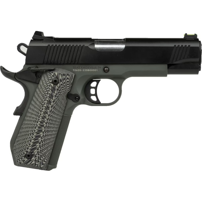 SDS IMPORTS TISAS 1911 YUKON 10MM ACP 4.25" 8+1 GRAY/BLACK