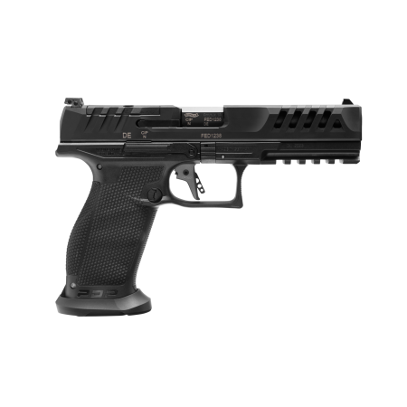 Walther Pdp Match 9mm 5" 18-shot Black Polymer Frame