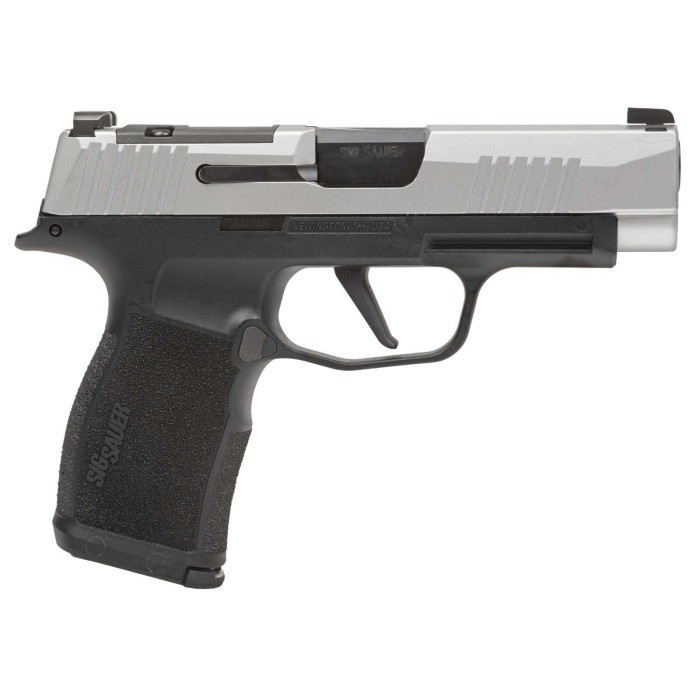 Sig Sauer P365XL Black / Stainless 9mm 3.7