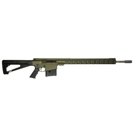 Glfa 300 Win Mag Rifle .300 Win Mag 5Rd Magazine 24" 5/8X24 Threaded Barrel OD Green Stainless Steel GL10LA300SSODG