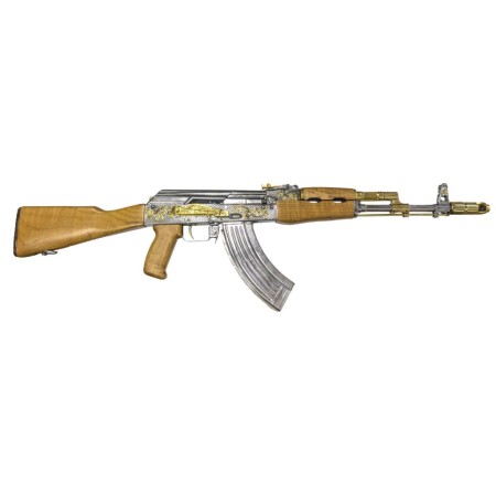 KALASHNIKOV USA KR103 GOLD/NICKEL PLATED ENGRAVED ... KALGKR103GNP