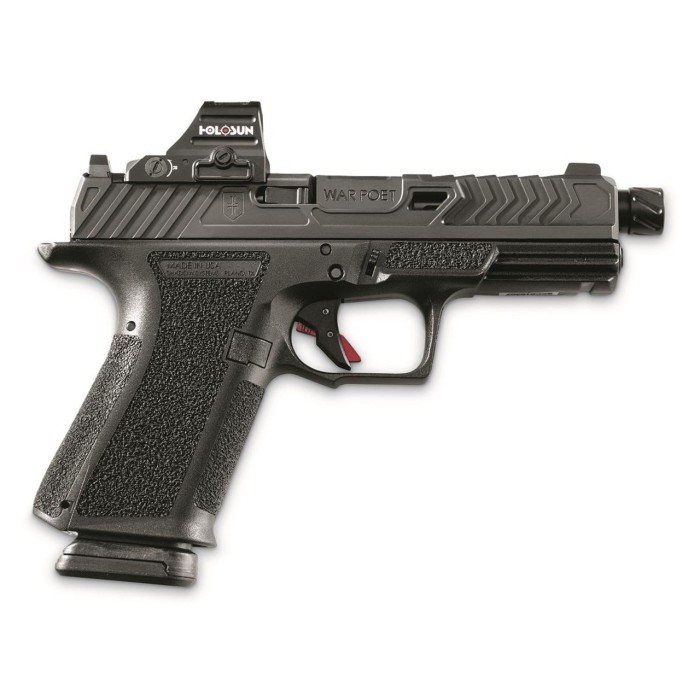 Shadow Systems MR920 Elite, 9mm, 4.5" Barrel, 15+1 R, Black, w/Holosun 507c Red Dot Semi-auto