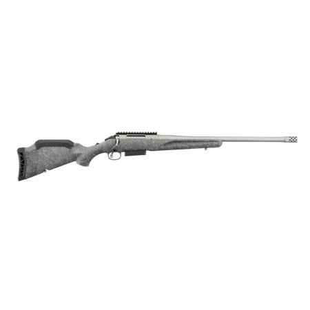 Ruger American Gen II 450 Bushmaster Grey Splatter Rifle - 20