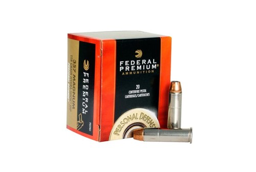 Federal 357 Magnum 158gr Hydra-Shok Ammunition 20rds - P357HS1