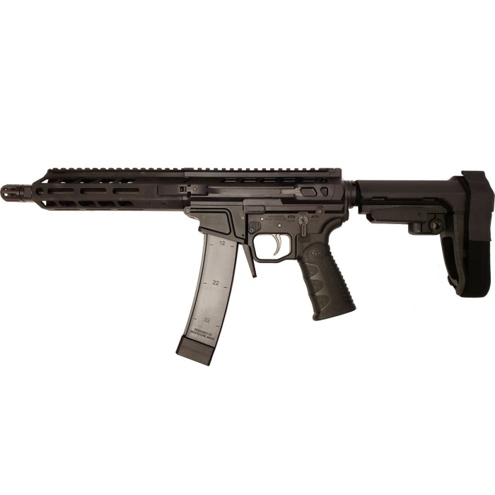 Wraithworks WARSCORP9 Side-charging AR Pistol - Black WARSCORP9-BLK