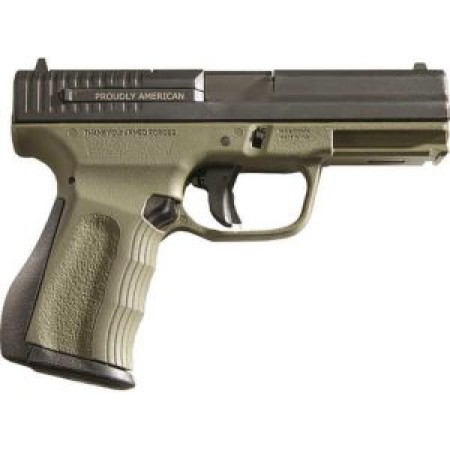 Fmk Elite Pistol Package 9Mm 4 In. OD Green 14 Rd. FMKG9C1EOD